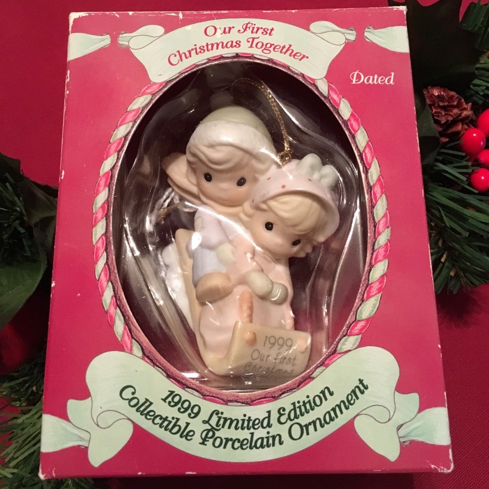 NIB! 1999🎄PRECIOUS MOMENTS CHRISTMAS LIMITED EDITION COLLECTABLE ORNAMENT